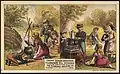 Crown sewing machines trade card