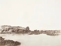 Second cataract in 1854 by John Beasley Greene