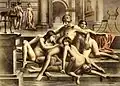 Plate X from "De Figuris Veneris"