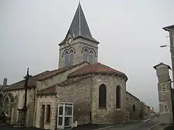 The church in Champagnat-le-Jeune