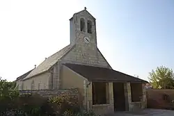 The church of Saint-Nicolas, in Sèvres-Anxaumont