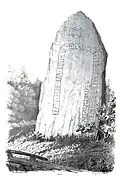 Drawing of Ög 162 published in 1857.