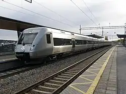 SJ X55 at Örnsköldsvik Central Station