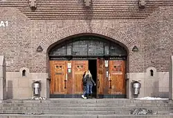 Main entrance.