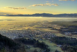 Image 7View from Šmarjetna Gora towards Škofja Loka