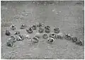 Remains of the Štip massacre victims
