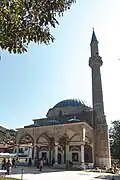 The rebuilt mosque