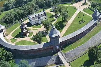 The citadel of the Baturyn fortress, rebuilt in 2008