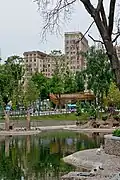 Lake with a view of Karazin University