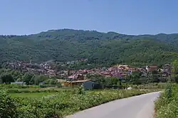 Panoramic view of the village