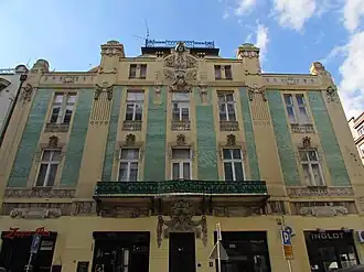 Building of Merchant Stamenković by Andra Stevanović and Nikola Nestorović, 1907