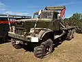KrAZ-255B on the "War and Peace Show", United Kingdom