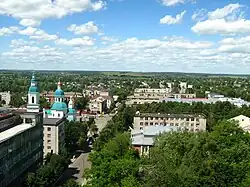 Photo of Hlukhiv, a historic city that served as the last capital of the Cossack Hetmanate