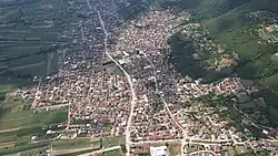 Air view of the village