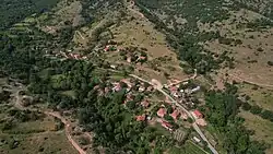 Air view of the village