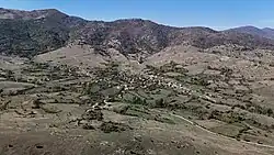 Air view of the village