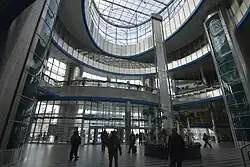 Interior of the new terminal ("Southern Station")