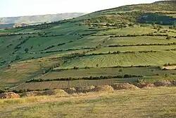 Spring landscape near the village of Gulak