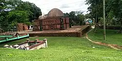 Full view of the mosque complex
