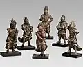 Six of the Twelve Divine Generals (Jūni shinshō)