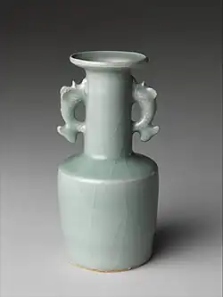 "Mallet" vase with stylized animal handles, Southern Song, 12th century