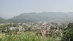 Longgang Town in Yangxin County