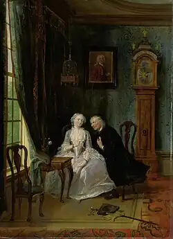 The desperate love, c. 1720–1750, Rijksmuseum