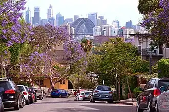View from Bent Street