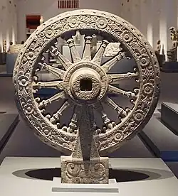 Dhammacakka, National Museum, Bangkok, Thailand.