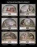 Cloister Lunettes illustrating the Life of Saint Onuphrius Part 3
