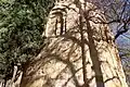 Exterior of the apse