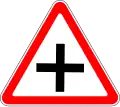 1.6.2. Crossroads with equal importance where priority to the right