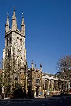 St Sepulchre Church Tower