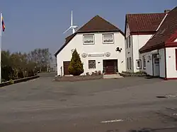 The former train station of Immenstedt