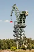 Crane in Eberswalde