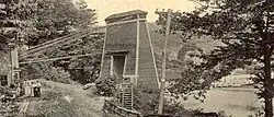 The first span in 1856 over the river