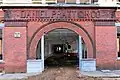 1898 entrance of the Daniel Pratt Cotton Gin Company