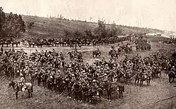 The 18th Lancers near Mametz in 1916