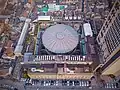 Aerial view of the complex