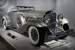 1936 Duesenberg Model SJN Convertible Coupe by Rollston & Company