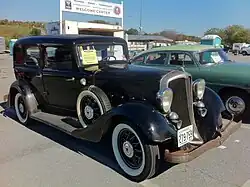 1933 Hudson Super-Six Pacemaker Sedan, a rebadged Essex sold for a single year