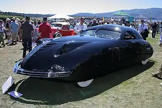 Side view, at the 2007 Pebble Beach Concours d'Elegance