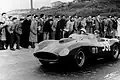 Cahier's photograph of De Portago and Nelson at the 1957 Mille Miglia before their fatal accident