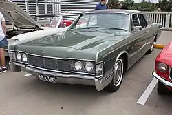 1968 Continental four-door sedan