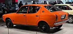 Rear view (Cherry Sedan X-1)