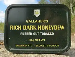 1970s pipe tobacco tin by Gallaher's