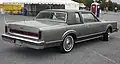 1980 Continental Town Coupe rear
