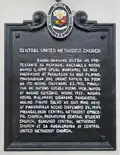 Historical Marker in Filipino