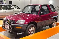 Pre-facelift Toyota RAV4 J soft-top (Japan)