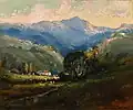 On the Trail to Big Canyon, Mount Tamalpais, Marin County, 1925